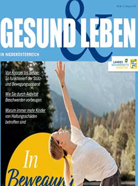 Zeitschrift-Cover von Gesund & Leben zum Thema IHHT.